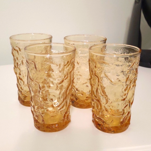Anchor Hocking Other - Vintage Milano Juice Glasses